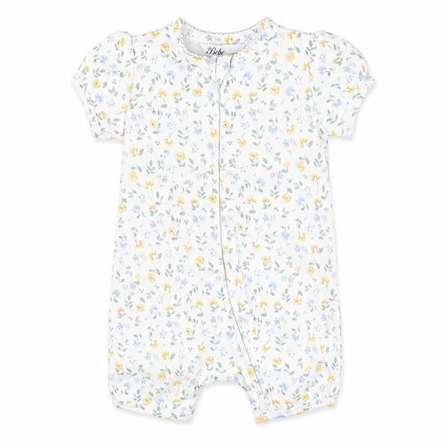 B&eacute;b&eacute; Libby SS Zip Romper
